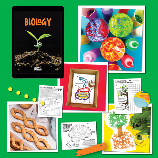 Biology Ebook Unit Study by STEAM Explorers