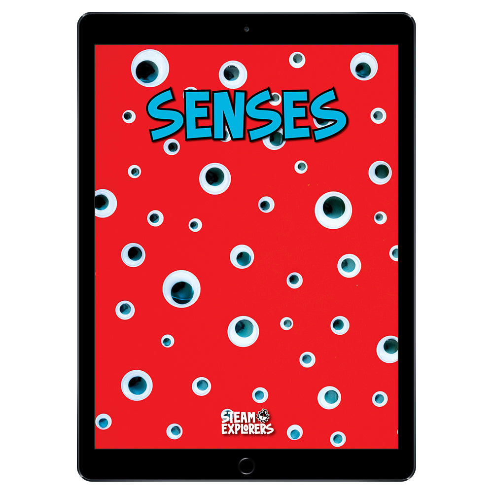 Senses Ebook Unit Study by STEAM Explorers