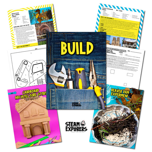 Build Ebook Unit Study by STEAM Explorers