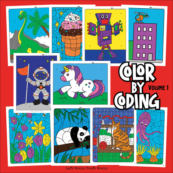 Color by Coding Ebook - Volume 1