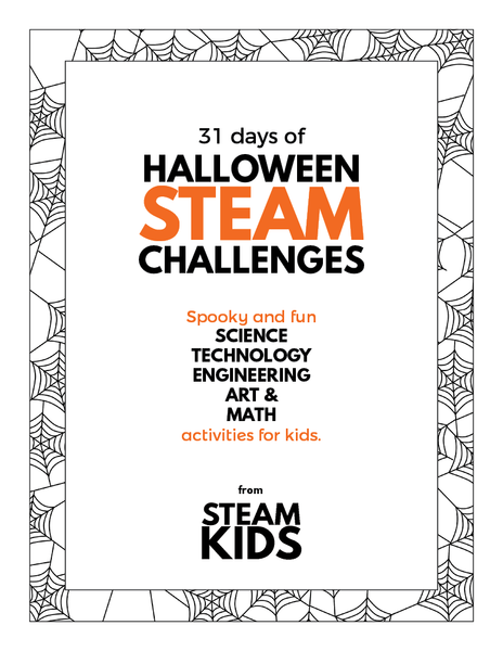 Halloween STEAM Challenge Cards