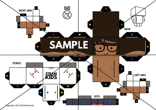 STEAM Kids 3-D Paper Toys and Bots EBook