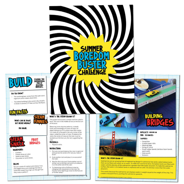 Summer Boredom Buster Challenge