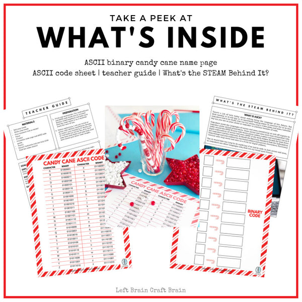 Candy Cane Coding STEAM Activity