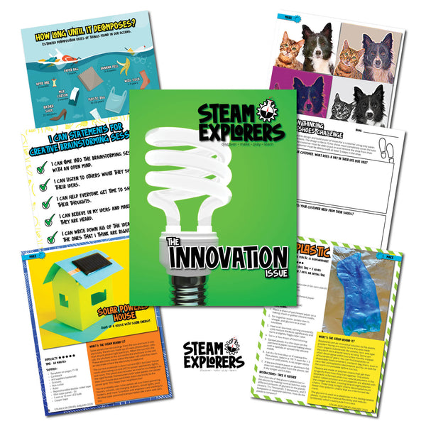 Dream Big Ebook Bundle (Innovation, Space, & Superhero Ebooks) by STEAM Explorers