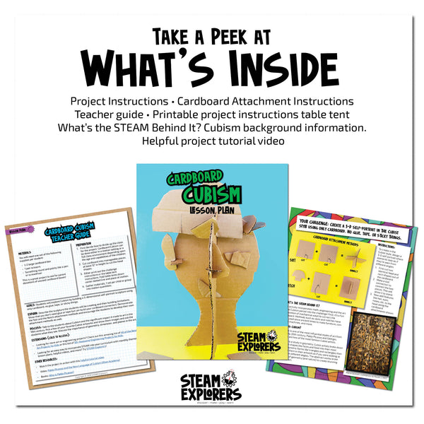 Cardboard Cubism Lesson Plan