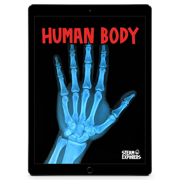 Human Body Ebook Unit Study by STEAM Explorers