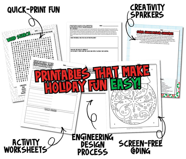 Christmas Ebook Unit Study by STEAM Explorers