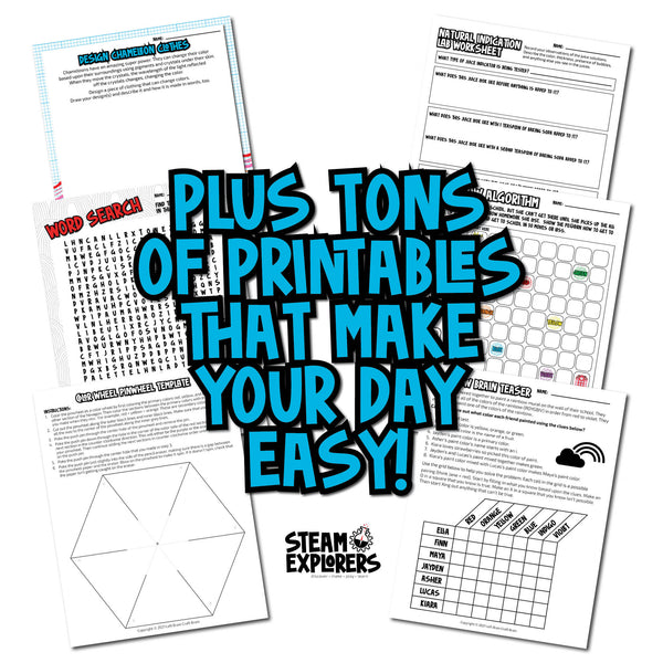 Color Ebook Unit Study by STEAM Explorers