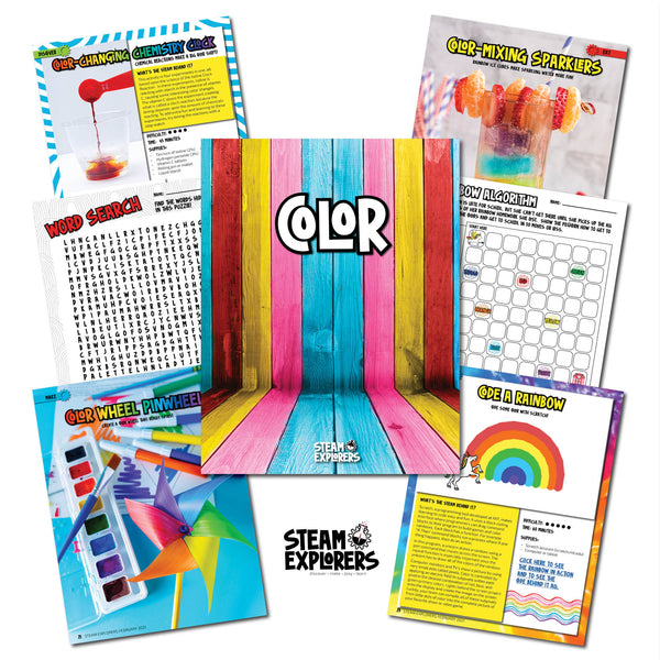 Color Ebook Unit Study by STEAM Explorers