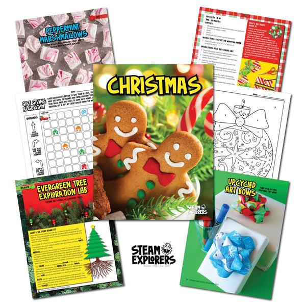 Christmas Ebook Unit Study by STEAM Explorers