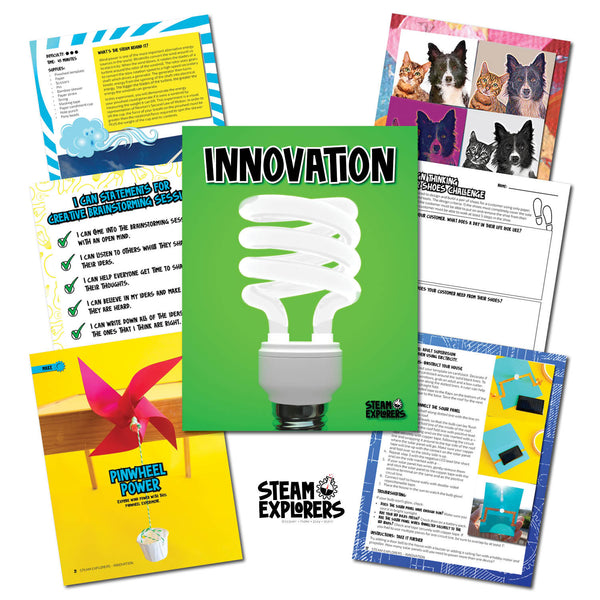 Innovation Ebook Unit Study by STEAM Explorers