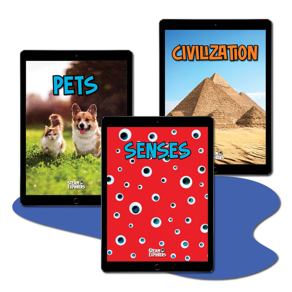 STEAM Explorers People, Places, and Paws Bundle