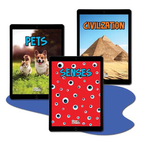 STEAM Explorers People, Places, and Paws Bundle