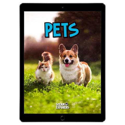 Pets Ebook Unit Study by STEAM Explorers
