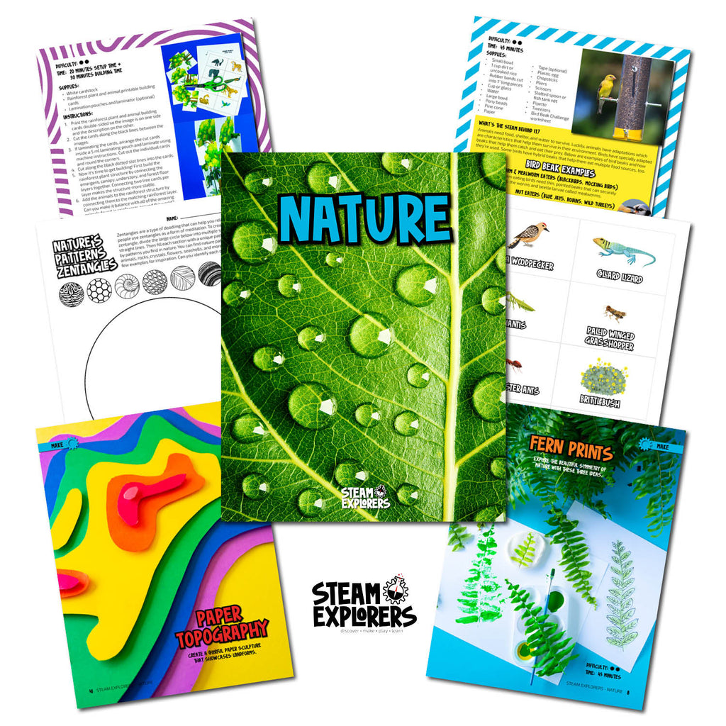 Nature Ebook Unit Study by STEAM Explorers
