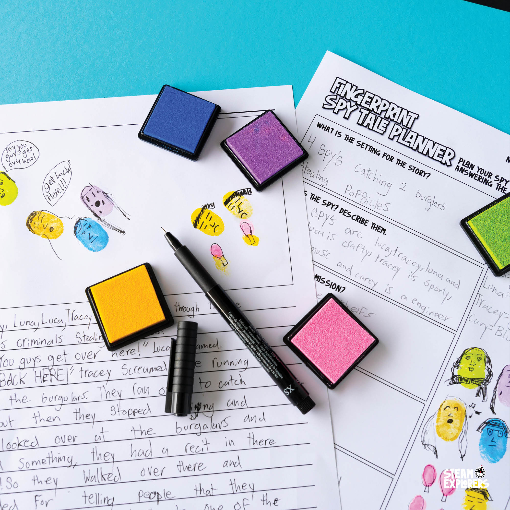 Spy Ebook Unit Study by STEAM Explorers