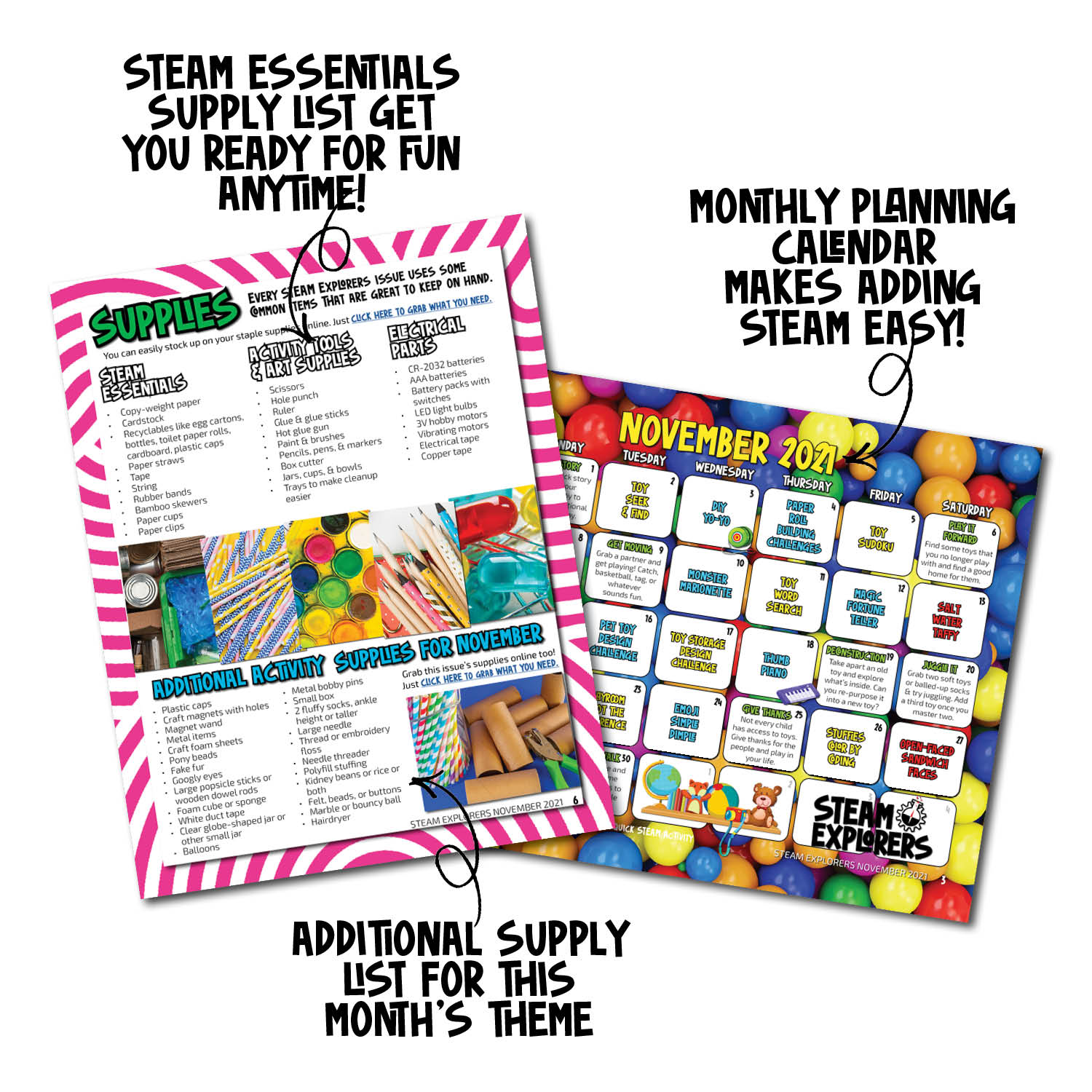 Toys Ebook Unit Study by STEAM Explorers