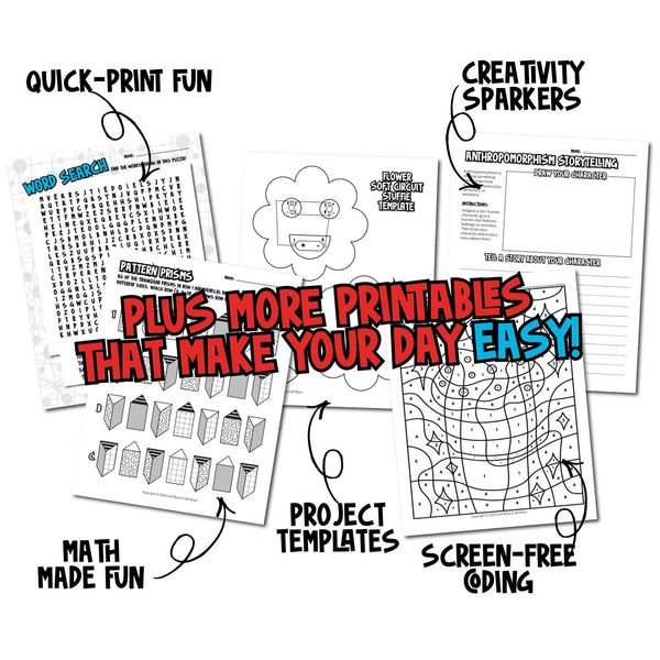 Senses Ebook Unit Study by STEAM Explorers