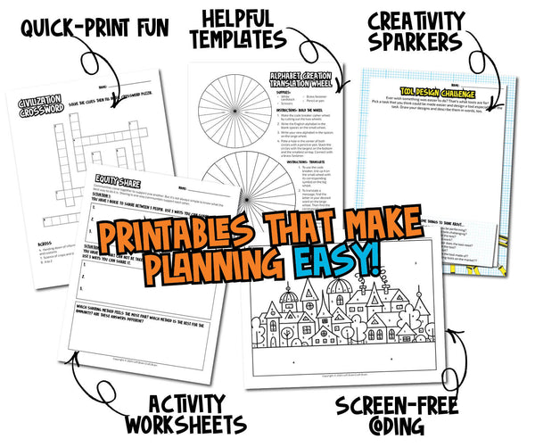 Civilization Ebook Unit Study by STEAM Explorers