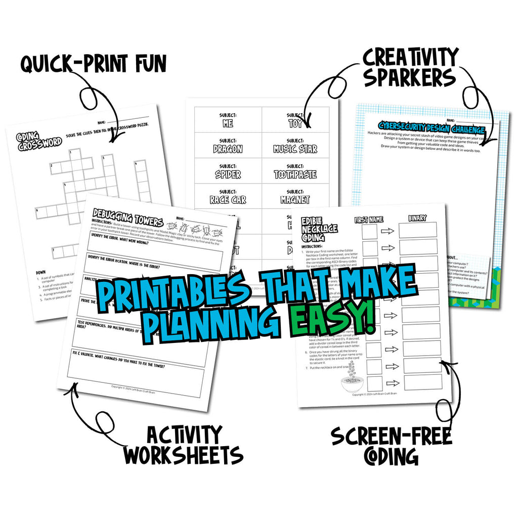 Coding Ebook Unit Study by STEAM Explorers