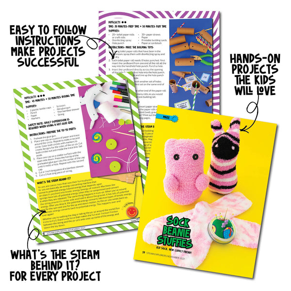 Toys Ebook Unit Study by STEAM Explorers