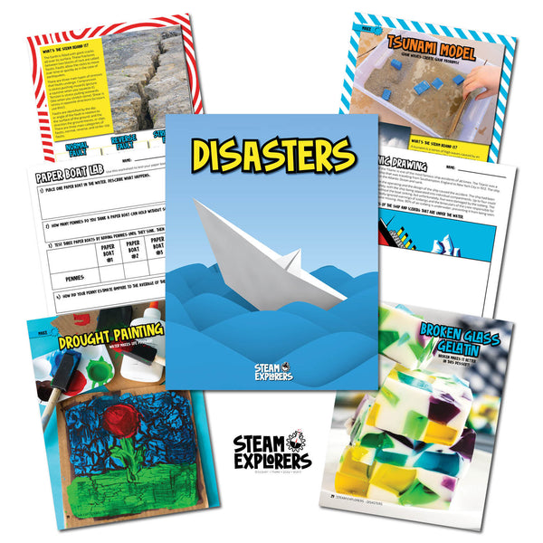 Disasters Ebook Unit Study by STEAM Explorers