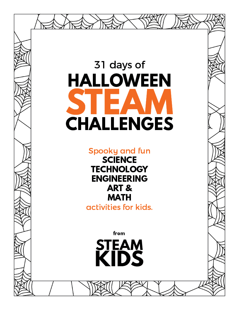 Halloween STEAM Challenge Cards