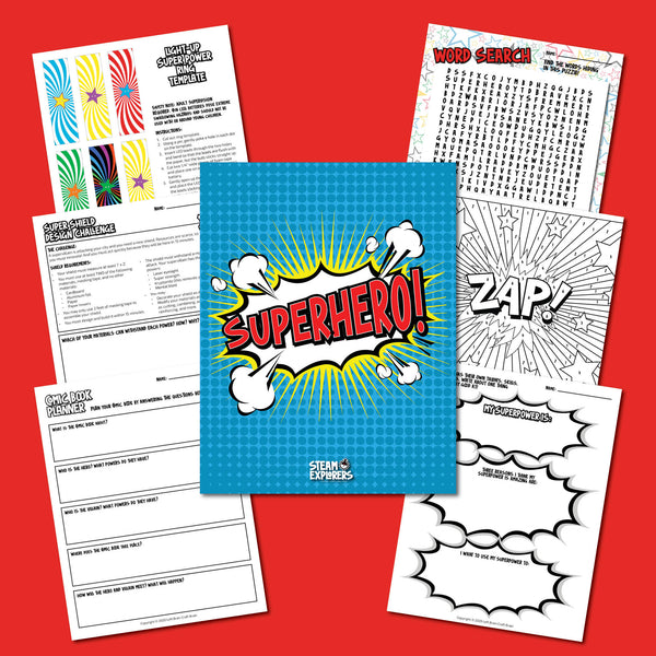 Superhero! Ebook by STEAM Explorers