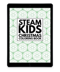 STEAM Kids Christmas Coloring Book