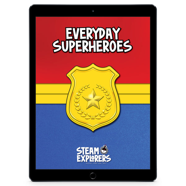 Everyday Superheroes Activity Ebook by STEAM Explorers