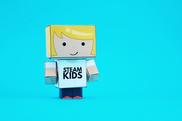 STEAM Kids 3-D Paper Toys and Bots EBook