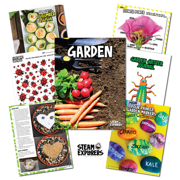 Garden Ebook Unit Study by STEAM Explorers