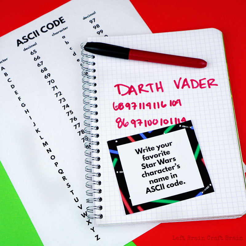 Star Wars STEAM Challenge Cards
