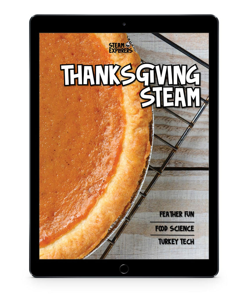 Thanksgiving STEAM Activity Ebook for Kids