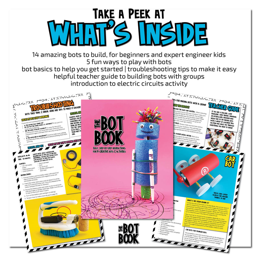 The Bot Book - 19 Creative Bot Builds and Activities for Kids – Left ...