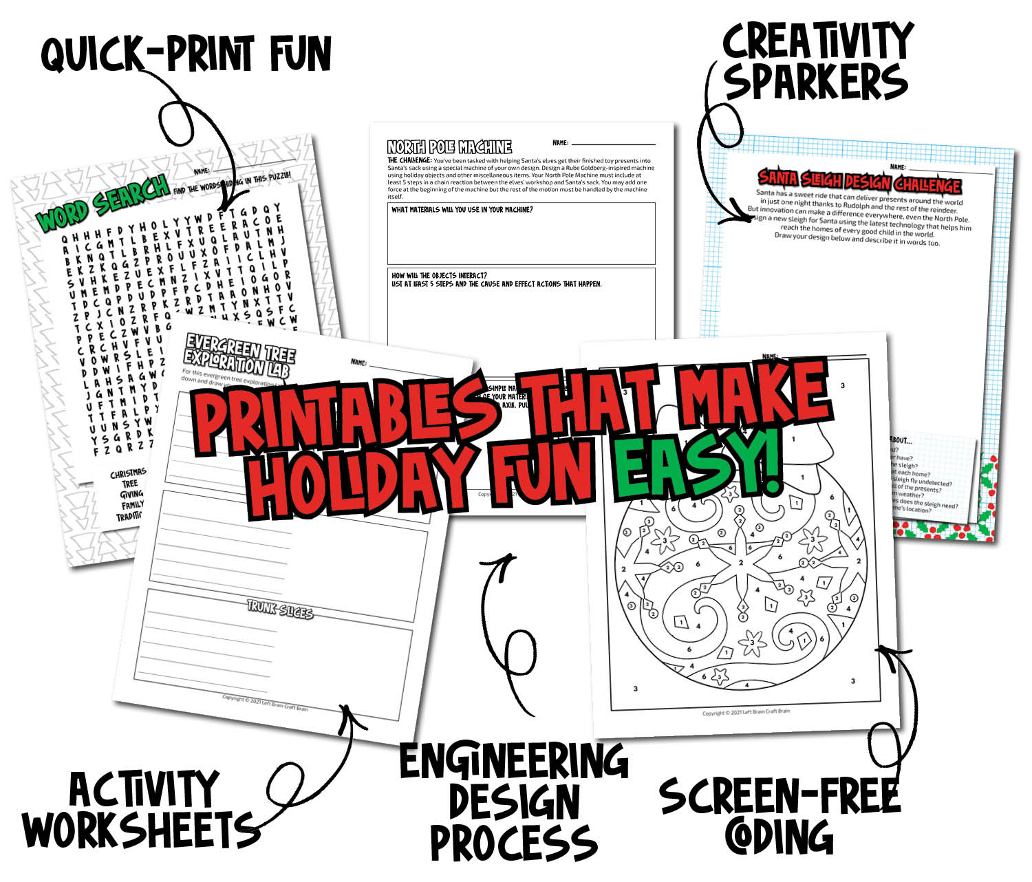 Christmas Ebook Unit Study by STEAM Explorers